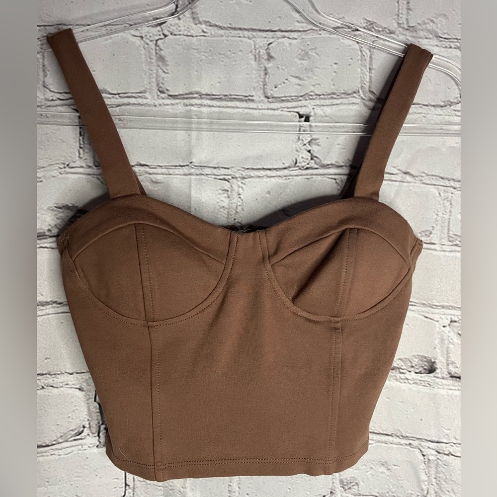 Shinestar Brown Women's Top